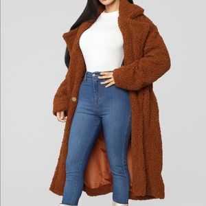 Fashion Nova Teddy Coat